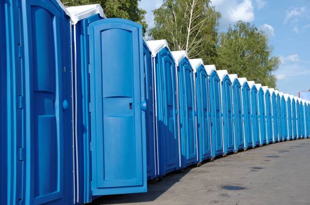Porta potty delivery and setup in Ashaway, RI